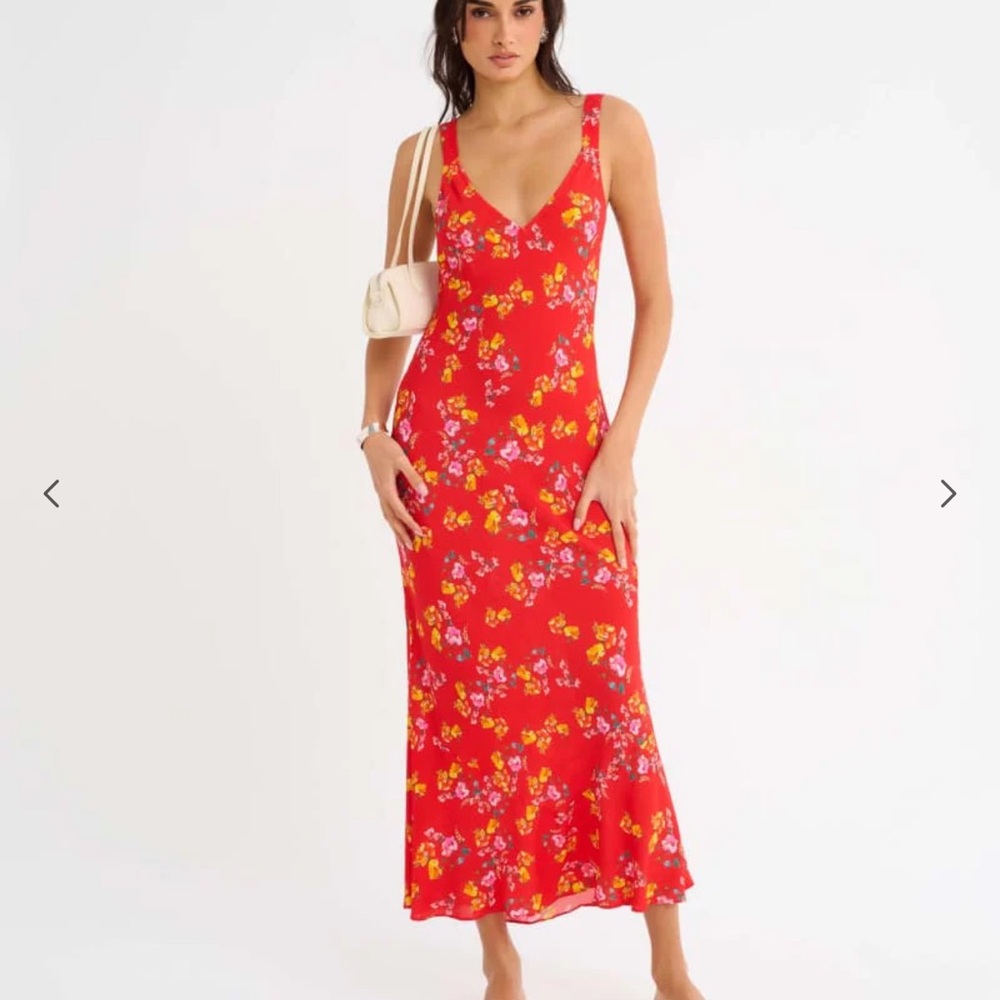 Rumored Sunnyside Midi Dress